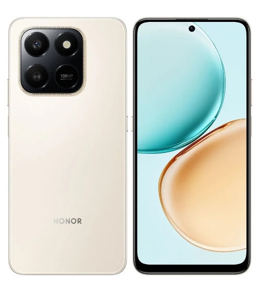Смартфон HONOR X7d 8/256Gb золотистый