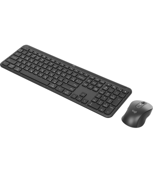 Комплект клавиатура+мышь Logitech MK950 беспроводной, USB, графитовый/чёрный