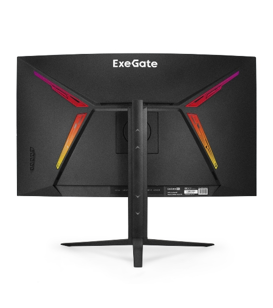 Монитор 31.5' ExeGate Combat EC3207TA VA 2560x1440, 240 Гц, 1 мс, 16:9, 300 кд/м², 1xHDMI, 2xDP, 2xUSB, 3.5 мм, изогнутый R1500, черный