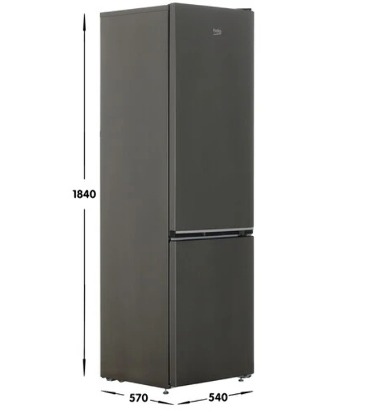 Холодильник Beko B1RCSK312G серый двухкамерный 213/87л морозилка снизу