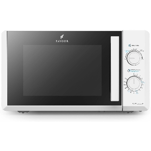 Микроволновая печь FAVOUR FV RT L 700 20W белый, 20 л, 700 Вт, переключатели - поворотный механизм