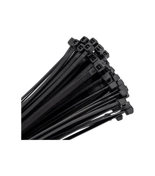 Хомут нейлоновый черный EKF Basic plc-cb-3.6x300 (3,6х300) (100 шт.)