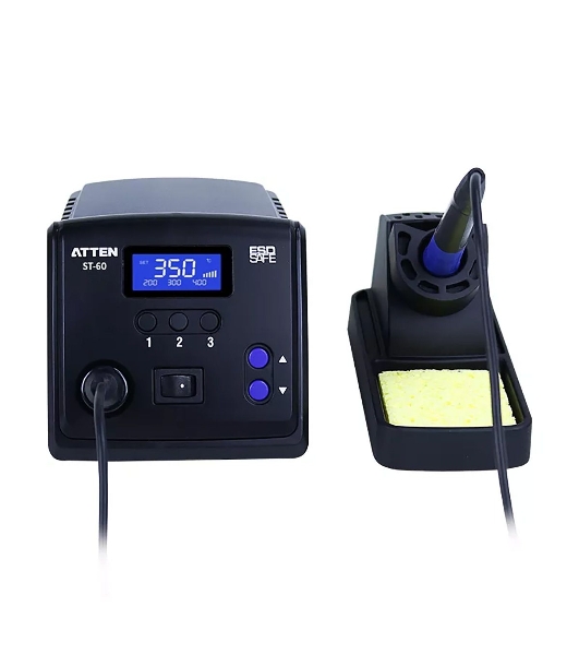 Паяльная станция Atten ST-60 230V 60Вт, 150-450°C, ±2°C темп. стабильность