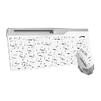 Комплект клавиатура+мышь A4Tech FStyler FB2535C беспроводной, USB + Bluetooth, 2000 DPI, белый, фото26