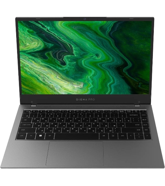 Ноутбук Digma Pro Fortis M Core i5 1235U 16Gb SSD 512Gb Intel Iris Xe graphics 14.1' IPS FHD (1920x1080) Windows 11 Pro grey WiFi BT Cam 4000mAh (DN14P5-ADXW03)