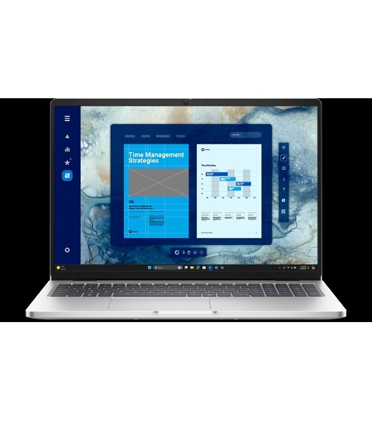 Ноутбук DELL PRO 16 Intel Core Ultra 7 255U 3800MHz/16'/1920x1200/16Gb/1024Gb SSD/Intel Graphics/Wi-Fi/Bluetooth/Linux (Pro16-7615) Silver
