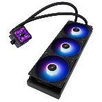 Водяное охлаждение для процессора Thermalright Frozen Warframe Pro 360 черный ARGb (360мм, черный, ARGb/Fans: 3x120мм, 70.84CFM, 29.8dBA, 2000RPM/Pump height 60мм, 23dBA, 3000RPM, Rad thickness 27mm/S: 1200, 1700, 1851, 2011, 2066, 115X, AM4, AM5), фото4