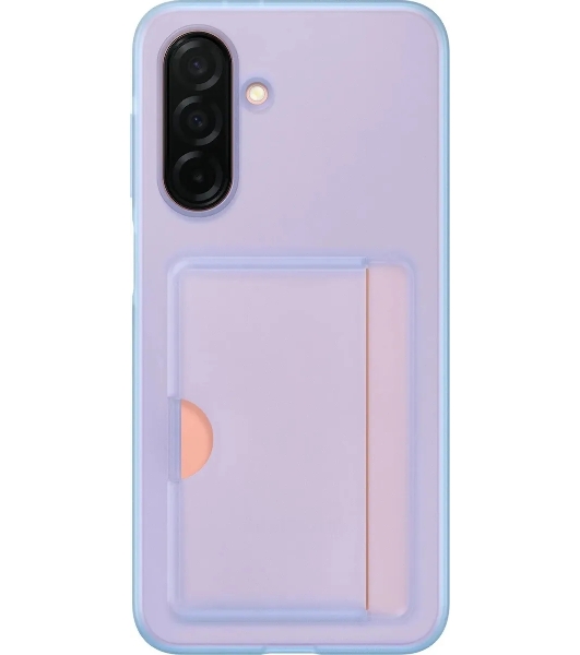 Чехол (клип-кейс) Samsung для Samsung Galaxy A26 Card Slot Case A26 голубой (EF-OA266TLEGRU)