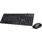 Комплект клавиатура+мышь Gigabyte GK-KM6300 проводной, USB, 1000 DPI, чёрный, фото 1
