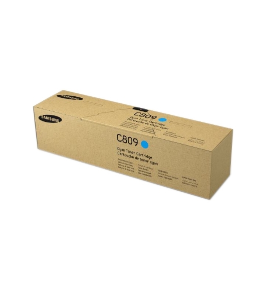 Картридж лазерный Cactus CS-CLT-C809S голубой (15000 стр.) для Samsung CLX-9201ND/9201NA/9251NA/9301NA