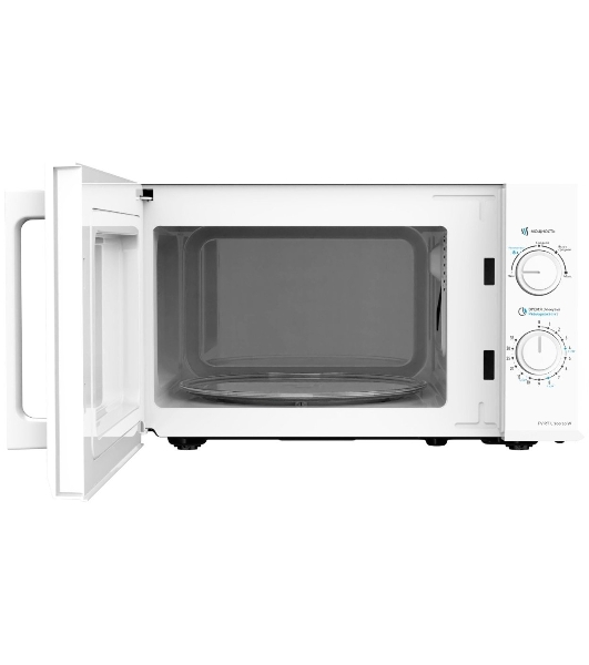 Микроволновая печь FAVOUR FV RT L 700 20W белый, 20 л, 700 Вт, переключатели - поворотный механизм