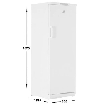 Холодильник Indesit ITD 167 W белый однокамерный 268/35л морозилка сверху, капельная система, фото6
