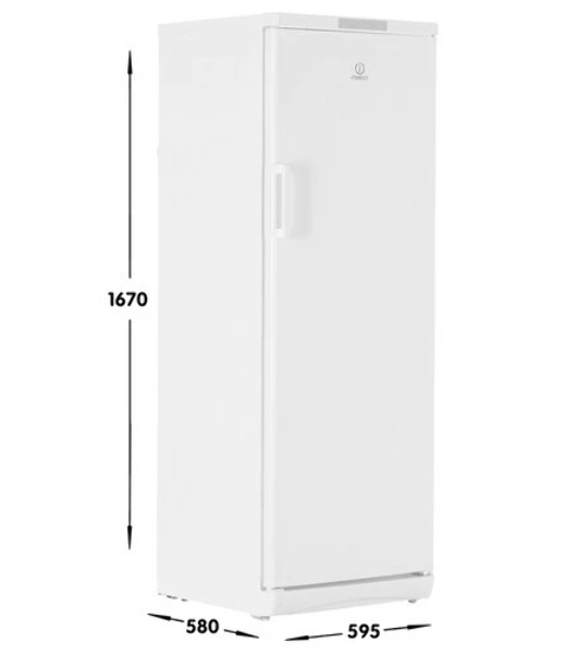 Холодильник Indesit ITD 167 W белый однокамерный 268/35л морозилка сверху, капельная система