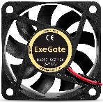 Вентилятор корпусной ExeGate EX06015S2P-24, 60 мм, 4800 об/мин, 34 дБ, 2-pin, без подсветки, фото4