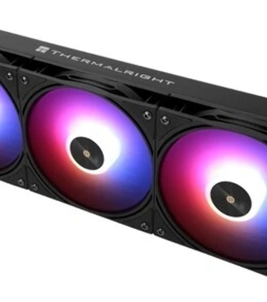 Водяное охлаждение для процессора Thermalright Frozen Warframe Pro 360 черный ARGb (360мм, черный, ARGb/Fans: 3x120мм, 70.84CFM, 29.8dBA, 2000RPM/Pump height 60мм, 23dBA, 3000RPM, Rad thickness 27mm/S: 1200, 1700, 1851, 2011, 2066, 115X, AM4, AM5)
