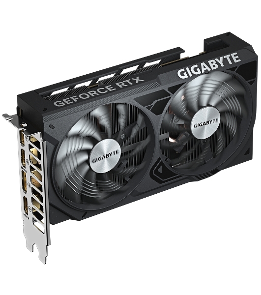 Видеокарта Gigabyte GeForce WINDFORCE OC V2, NVIDIA RTX 5050, 8 ГБ GDDR6, 128 бит, PCI-e 5.0, 1xHDMI, 2xDP, 2587 МГц