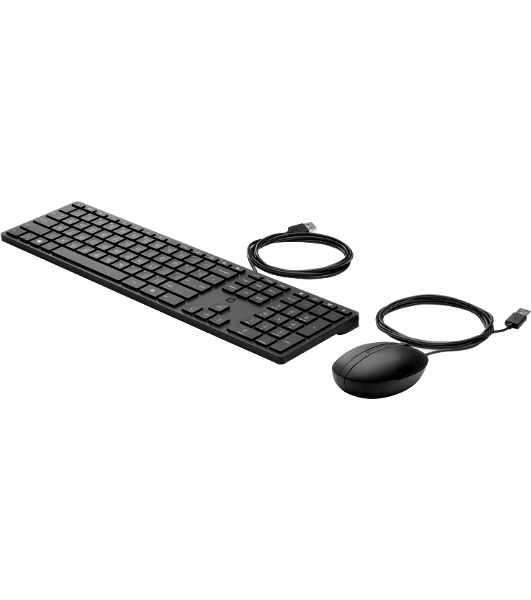 Комплект клавиатура+мышь HP 320MK проводной, USB, чёрный