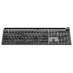 Клавиатура JLab Epic Keyboard гибридная, USB Type-A, Bluetooth, радиоканал, серый, фото3