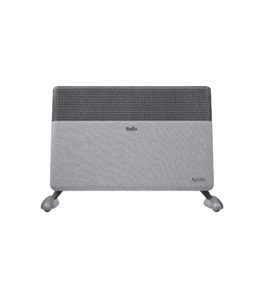 Конвектор электрический Ballu Apollo digital INVERTER Moon Gray BEC/ATI-1501 серый, 1500 Вт, 20 м2, термостат, дисплей, WiFi