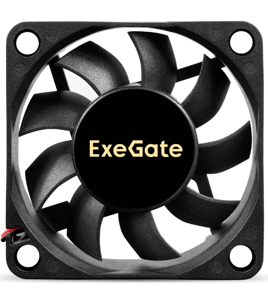 Вентилятор корпусной ExeGate EX06015S2P-24, 60 мм, 4800 об/мин, 34 дБ, 2-pin, без подсветки