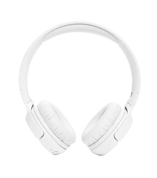 Беспроводные наушники JBL Tune 520BT белый, накладные, Bluetooth, быстрая зарядка, складная конструкция