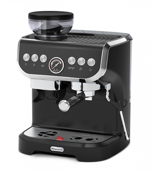 Кофейная станция BQ CM5000 черный, исп. кофе - молотый/зерна, 2 л, 1560 Вт, 15 бар