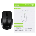 Мышь проводная Acer OMW020 черный, 1600 dpi, USB, кнопки - 4, фото5