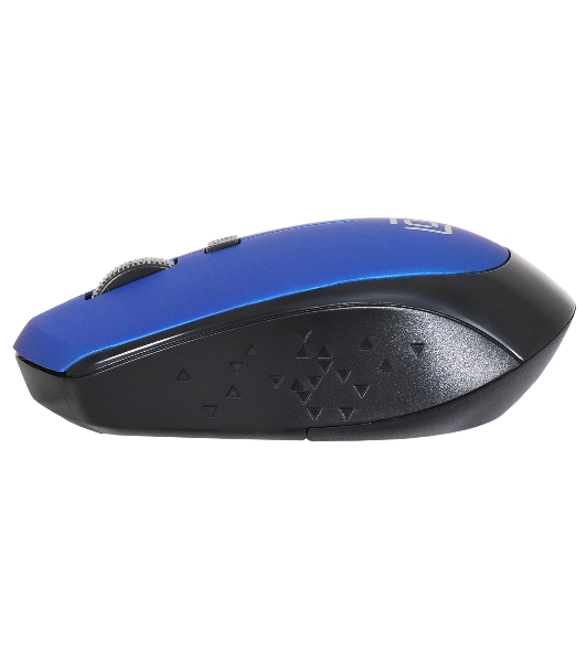 Мышь беспроводная Oklick 488MW синий/черный, 1600 dpi, радиоканал, USB, кнопки - 4