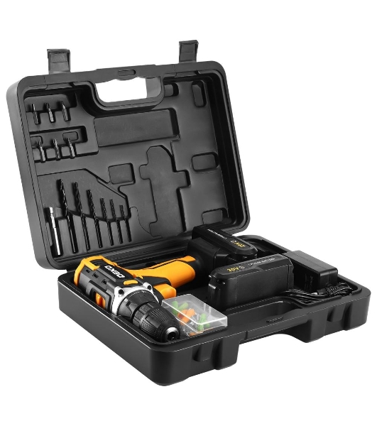 Дрель-шуруповерт Deko Banger 20V ONE, 20 В, 1,5 Ач, 18 Нм, щеточный