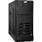 Компьютерный корпус ExeGate EX278393RUS Miditower ExeGate CP-603 Black, ATX, (CP500W, 80мм), 2хUSB+2хUSB 3.0, Audio, фото 1