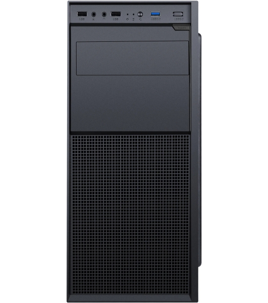 Компьютерный корпус Accord A-300 черный без БП ATX 1x120мм 2xUSB 2.0 1xUSB 3.0 audio