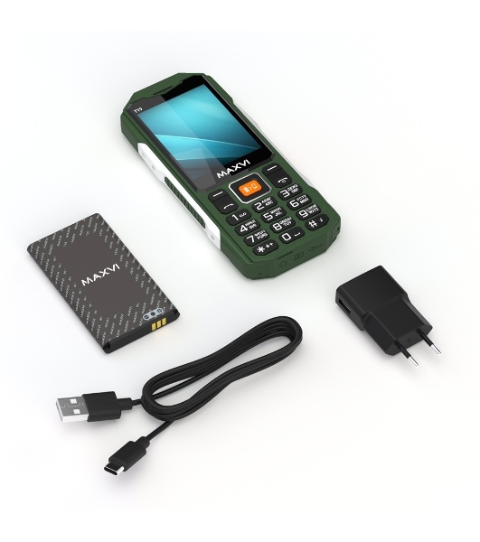 Мобильный телефон Maxvi T19 зеленый