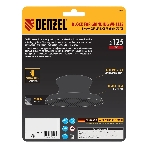 Брусок для шлифования Denzel круглый, 125 мм, с 'липучкой', фото2