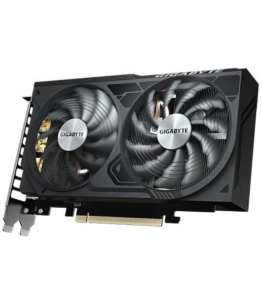 Видеокарта Gigabyte GeForce WINDFORCE OC V2, NVIDIA RTX 5050, 8 ГБ GDDR6, 128 бит, PCI-e 5.0, 1xHDMI, 2xDP, 2587 МГц