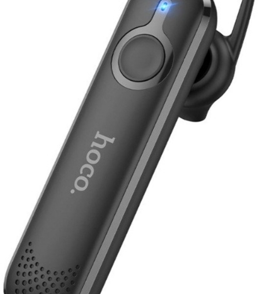 Моно-гарнитура Hoco E63 черный, внутриканальный (моно), Bluetooth, заушное крепление, до 10 ч