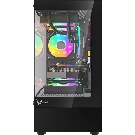 Компьютерный корпус AeroCool/Formula Crystal Z1CM черный без БП mATX 5x120мм 1xUSB3.0 audio bott PSU, фото10