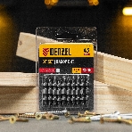 Набор бит Denzel двухстор., PH2-PH2х45 мм, сталь S2, 10 шт., фото7