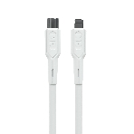 Кабель MORE CHOICE (4620202553256) K63ia 2м USB 3.0A PD 27W для Lightning ng 8-pin Type-C - 2м, белый, фото 1
