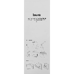 Кронштейн для мониторов ЖК Buro M1 черный 15'-32' макс.9кг крепление к столешнице поворот и наклон, фото4