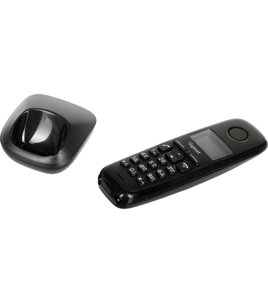 Радиотелефон Dect Gigaset A170 DUO черный (труб. в компл.:2шт) АОН