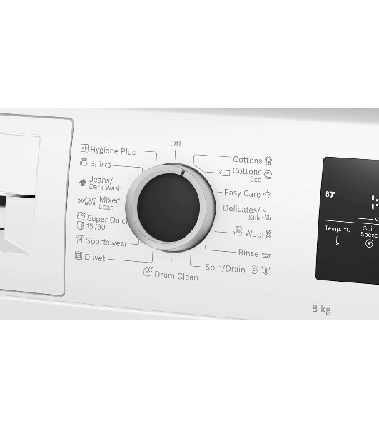 Стиральная машина Bosch WAN28201ME белый, загрузка фронтальная 8 кг, 1400 об/мин, класс A