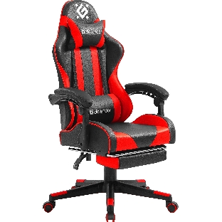Кресло игровое Defender ROCK BLACK/RED PU