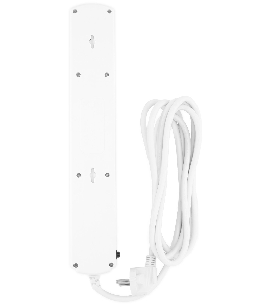Сетевой фильтр Ippon BK-6-EU-3-16-W 3 м, 6 розеток, белый, коробка