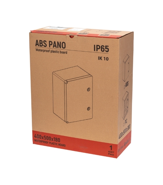 Корпус пластиковый ЩМПп Rexant с монтажной панелью 800х600х260мм ABS УХЛ1 IP65
