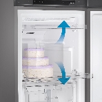 Морозильная камера Indesit DFZ 4150 G, серебристый, 204л, 6 ящиков, фото6