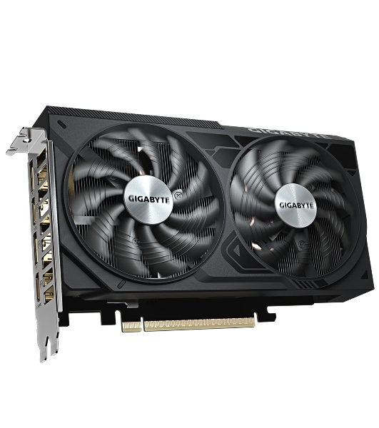 Видеокарта Gigabyte GeForce WINDFORCE OC V2, NVIDIA RTX 5050, 8 ГБ GDDR6, 128 бит, PCI-e 5.0, 1xHDMI, 2xDP, 2587 МГц
