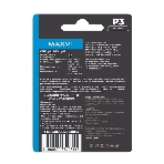 Флешка USB Maxvi P3 8Gb USB 2.0 sky blue, монолит с колпачком, ABS пластик, фото2