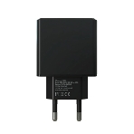 Сетевое зарядное устройство MORE CHOICE NC61 СЗУ 1USB+1USB-C 3.0A PD 20W+QC3.0 быстрая зарядка черный, фото2