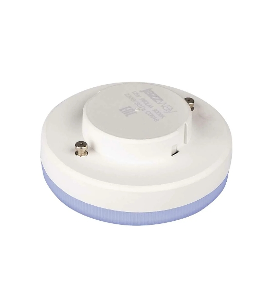 Лампа светодиодная JazzWay PLED-GX53 12Вт таблетка 3000К мат. теплый белый GX53 980лм 230В