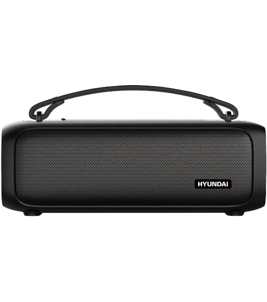 Колонка портативная Hyundai H-PS1020 черный 16W 2.0 BT 10м 1500mAh